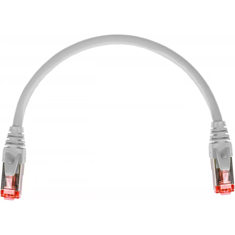 GETFORT cavo patch Cat.6A S/FTP LSOH 0,25 m grigio