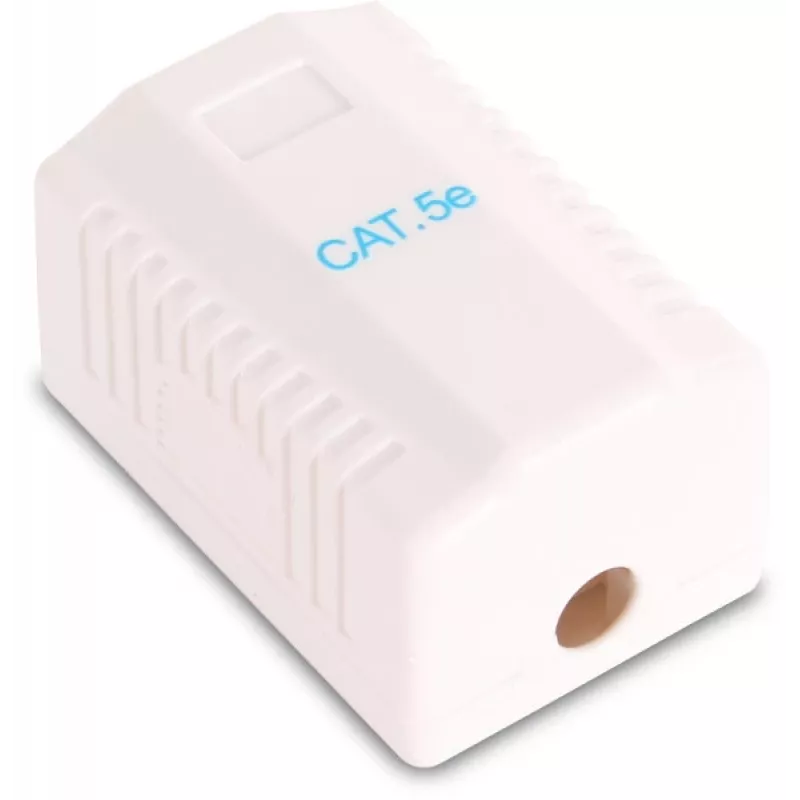 GETFORT GF-1G5EFTP modulo RJ45 schermato da parete Cat.5e, bianco