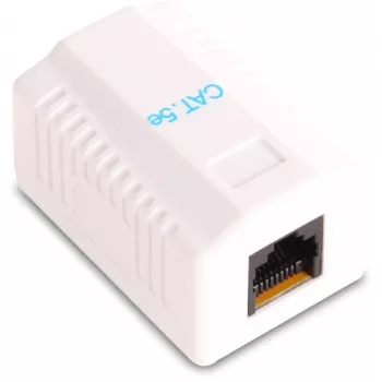 GETFORT GF-1G5EFTP modulo RJ45 schermato da parete Cat.5e, bianco