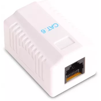 GETFORT GF-1G6FTP presa RJ45 da parete schermata Cat.6, 1 porta, bianco