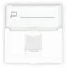GETFORT GF-2MOD-1G modulo dati RJ45 2 moduli 45x45 mm Cat.6 UTP bianco