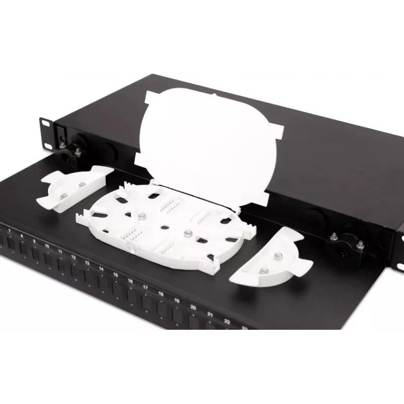 GETFORT GF-FO04-SX Patch panel in fibra ottica fisso 1U 19 pollici 24xSC simplex