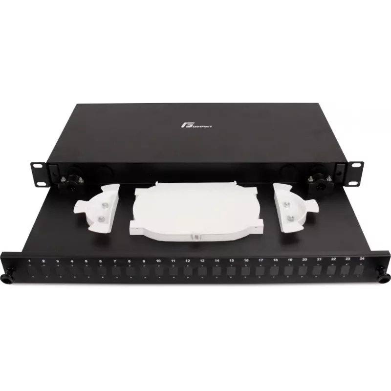 GETFORT GF-FO04-SX Patch panel in fibra ottica fisso 1U 19 pollici 24xSC simplex