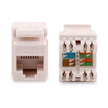 GETFORT GF-K5EUTP Modulo Keystone Cat.5e UTP RJ45, bianco