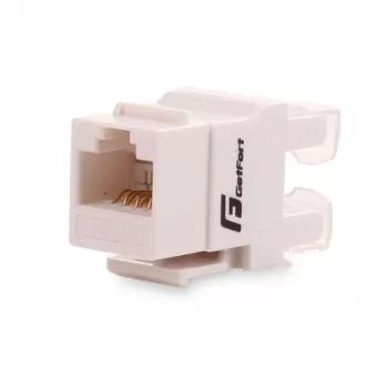 GETFORT GF-K5EUTP Modulo Keystone Cat.5e UTP RJ45, bianco