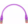 GETFORT GF-PC6ASFTP-0.25V cavo patch Cat.6A S/FTP LSOH 0,25 m viola