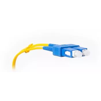 GETFORT GF-SUSUD2 cavo patch in fibra ottica monomodale duplex SC/UPC su SC/UPC, 2m, giallo