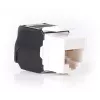 GETFORT KGF-5EUTP-NT modulo keystone Cat.5e UTP tool-free, RJ45 femmina, bianco