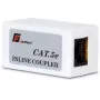 GETFORT accoppiatore inline RJ45 Cat.5e UTP femmina-femmina (nero)