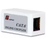 GETFORT accoppiatore inline RJ45 Cat.6 UTP femmina-femmina nero