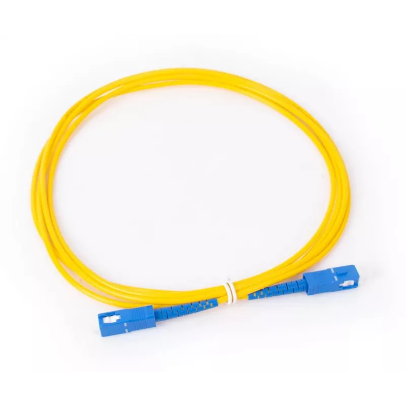 Cavo patch in fibra ottica GETFORT SM LC/UPC-LC/UPC simplex 2m