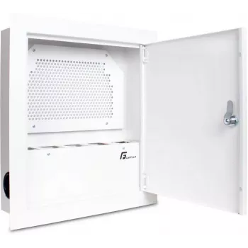 Getfort SPGF-390-350-100 contenitore multimediale da incasso 390x350x100 mm bianco