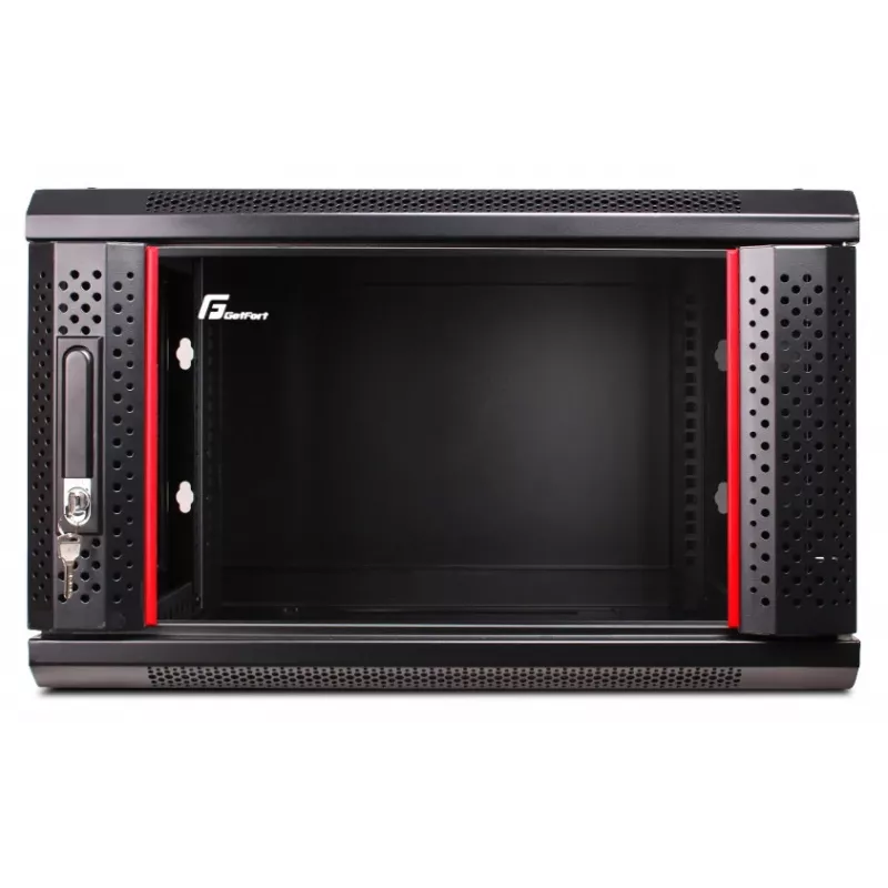 GETFORT WGF06-64EH-WGB armadio rack a parete 19 inch 6U 600x450mm nero