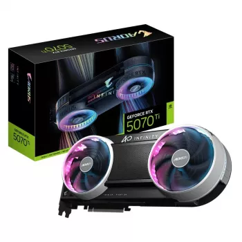 Gigabyte AORUS GeForce RTX 5070 Ti INFINITY 16GB GDDR7 scheda grafica