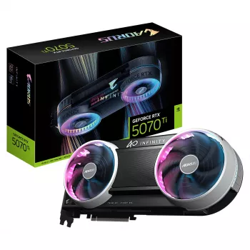 Gigabyte AORUS GeForce RTX 5070 Ti INFINITY 16GB GDDR7 scheda grafica