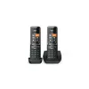 Gigaset Comfort 550 Duo Black Chrome Telefono cordless DECT (2 portatili)