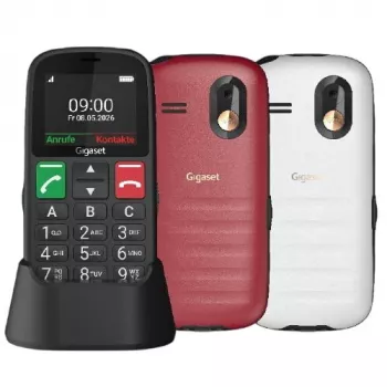 Gigaset GL30 Black | Feature-Phone Dual-SIM con tasto SOS