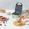 Giles & Posner EK5419NGSGRVDE piastra per waffle a stecco