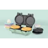 Giles & Posner EK5922GSGRVDE doppia piastra per waffle