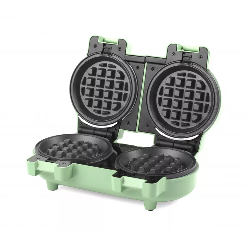 Giles & Posner EK5922GSGRVDE doppia piastra per waffle