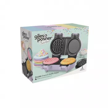 Macchina per snack e waffle doppia Giles & Posner EK5923GSPPVDE