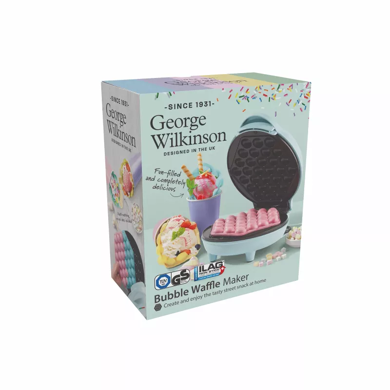 Giles & Posner EK6663GSBLVDE piastra per bubble waffle