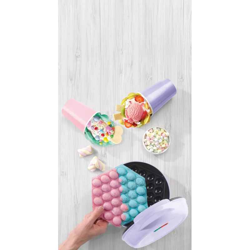 Giles & Posner EK6663GSBLVDE piastra per bubble waffle