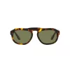 GIORGIO ARMANI AR8173-50922A Occhiali da sole uomo squadrati Nero opaco Grigio Sfumato 52mm