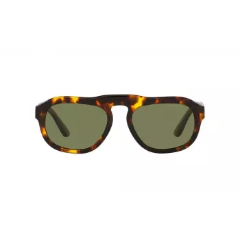 GIORGIO ARMANI AR8173-50922A Occhiali da sole uomo squadrati Nero opaco Grigio Sfumato 52mm