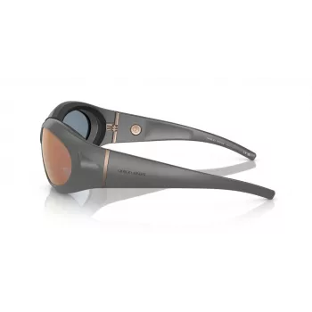 GIORGIO ARMANI Occhiali da sole unisex AR8201Q60504Z montatura nera lenti grigie sfumate 61 mm