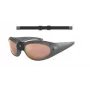 GIORGIO ARMANI Occhiali da sole unisex AR8201Q60504Z montatura nera lenti grigie sfumate 61 mm