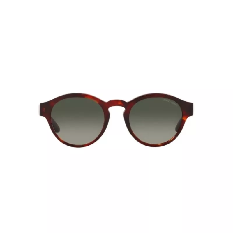 GIORGIO ARMANI Occhiali da sole donna AR8146-596271 Havana acetato verde sfumato 50/15/145 mm