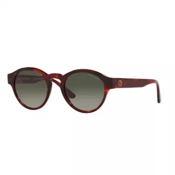 GIORGIO ARMANI Occhiali da sole donna AR8146-596271 Havana acetato verde sfumato 50/15/145 mm