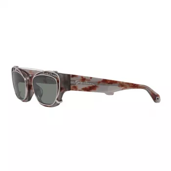 GIORGIO ARMANI Occhiali da sole donna AR8185U59761W - montatura in acetato nero, lenti sfumate grigio scuro, 50/19/140 mm