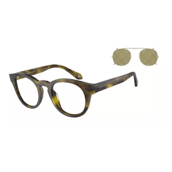 GIORGIO ARMANI occhiali da sole donna AR8190U59871W - montatura rettangolare in acetato, lenti grigie, 50/19/140 mm