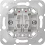 Gira 312800 inserto deviatore bipolare, 10A 250V AC, morsetti a vite, da incasso