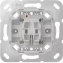 GIRA 381600 inserto deviatore, 1 polo, 10 A, 250 V AC, da incasso, senza ganci, per System 55