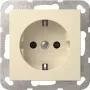 GIRA 445301 presa SCHUKO con shutter, System 55, crema