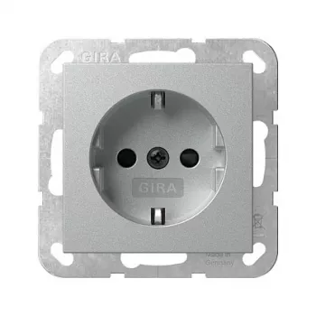 GIRA 445326 presa SCHUKO SH System 55 F alluminio