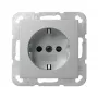 GIRA 445326 presa SCHUKO SH System 55 F alluminio
