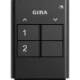 GIRA 535210 radiocomando a mano per System 3000, radio a 2 canali, a batteria, bianco