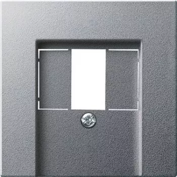 Gira placca per presa TAE, System 55, alluminio 027626