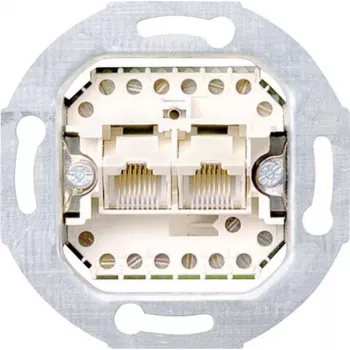 Gira presa dati inserto UAE/IAE/ISDN Standard 55, E2, Event chiaro, Event, Event opaco, Esprit, ClassiX, System 55 019000