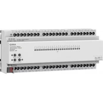 Gira KNX ONE 503000 attuatore per commutazione e tapparelle 24x/12x 16 A standard