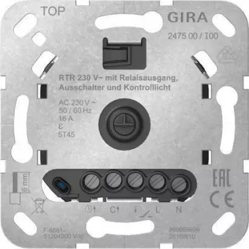 GIRA RTR 230 V uscita relè inserto di regolazione ON/OFF 247500