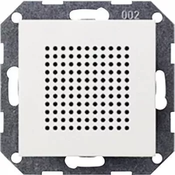 Gira System 55 modulo altoparlante radio da incasso, bianco puro opaco (228227)