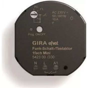 GIRA attuatore radio interruttore/pulsante Mini 1 canale 542300
