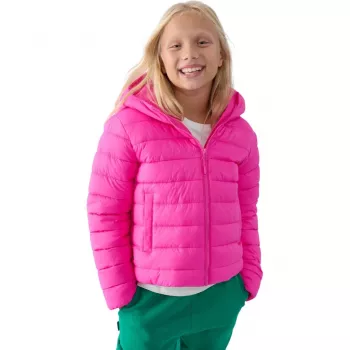 Giacca imbottita bambina 4F F449 fucsia 158cm