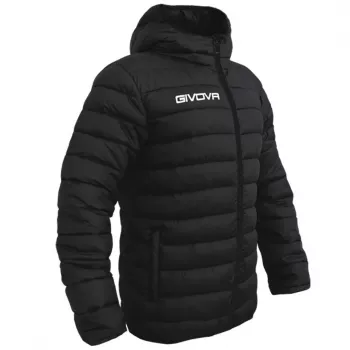 Givova Olanda Felpa da allenamento unisex full-zip nera