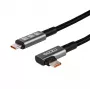 Cavo angolare Type-C 100W 10Gbps Gizzu 1 m